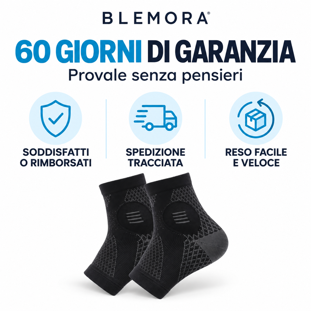 Blemora™ | Calze a Compressione a Dita Libere