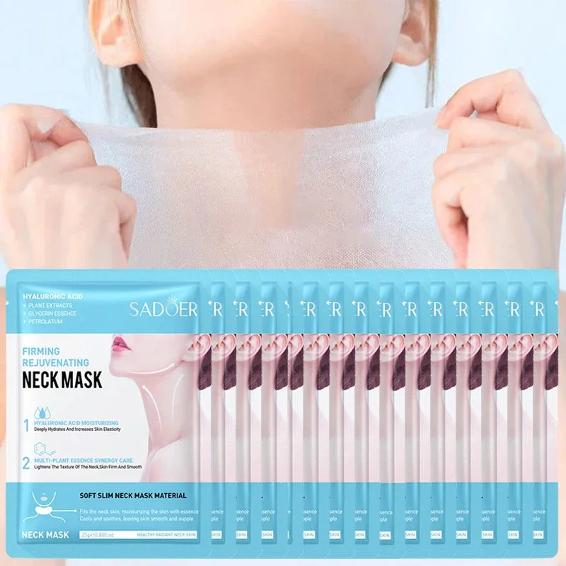 Maschere Collo Blemora™ — Acido Ialuronico & Collagene (10 pz)